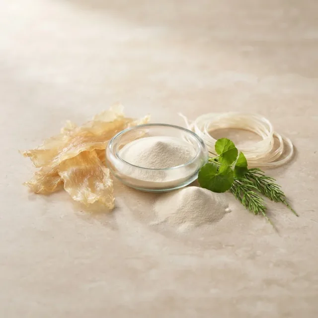 Mobiflex: colágeno hidrolizado en polvo con crema y hierbas, ingrediente de la fórmula